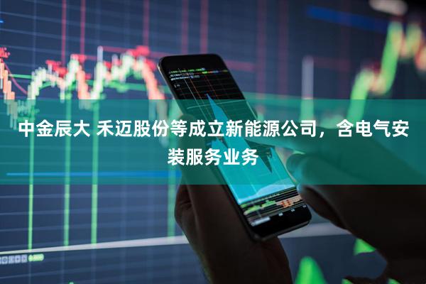 中金辰大 禾迈股份等成立新能源公司，含电气安装服务业务